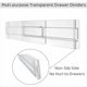 thumbnail image 3 of 1 Organizador Divisor de Cajones, Ajustable, 8 cm de Alto, Ampliable de 27,5 A 52 Cm, Organizador de Cajones de Cocina, 3 of 5