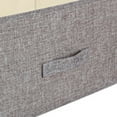 thumbnail image 3 of Storage Basket Linen Foldable Washable Clothes Storage Cube Storage Organizer, 3 of 10