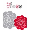 thumbnail image 3 of Robinson, Tamara 15x18 Black Modern Framed Museum Art Print Titled - Flower Floss Rose, 3 of 5