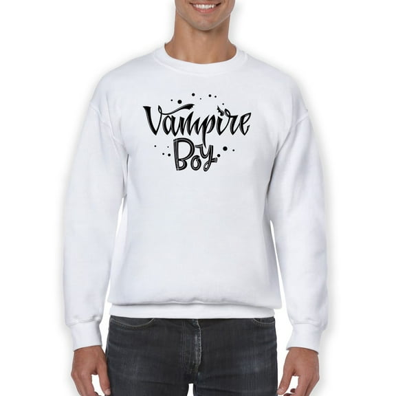 Vampire Boy Sweatshirt Men -Image by Shutterstock, Male Medium