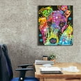 thumbnail image 3 of Epic Graffiti 'Curious Greyhound' by Dean Russo, Canvas Wall Art, 26"x30", 3 of 8