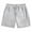 Gray, variant on Timoontee Men's Fitness Shorts Mid Thigh Fit Adjustable Waist Multiple Storage Pockets Breathable Fabric Perfect For Gym Training Black S