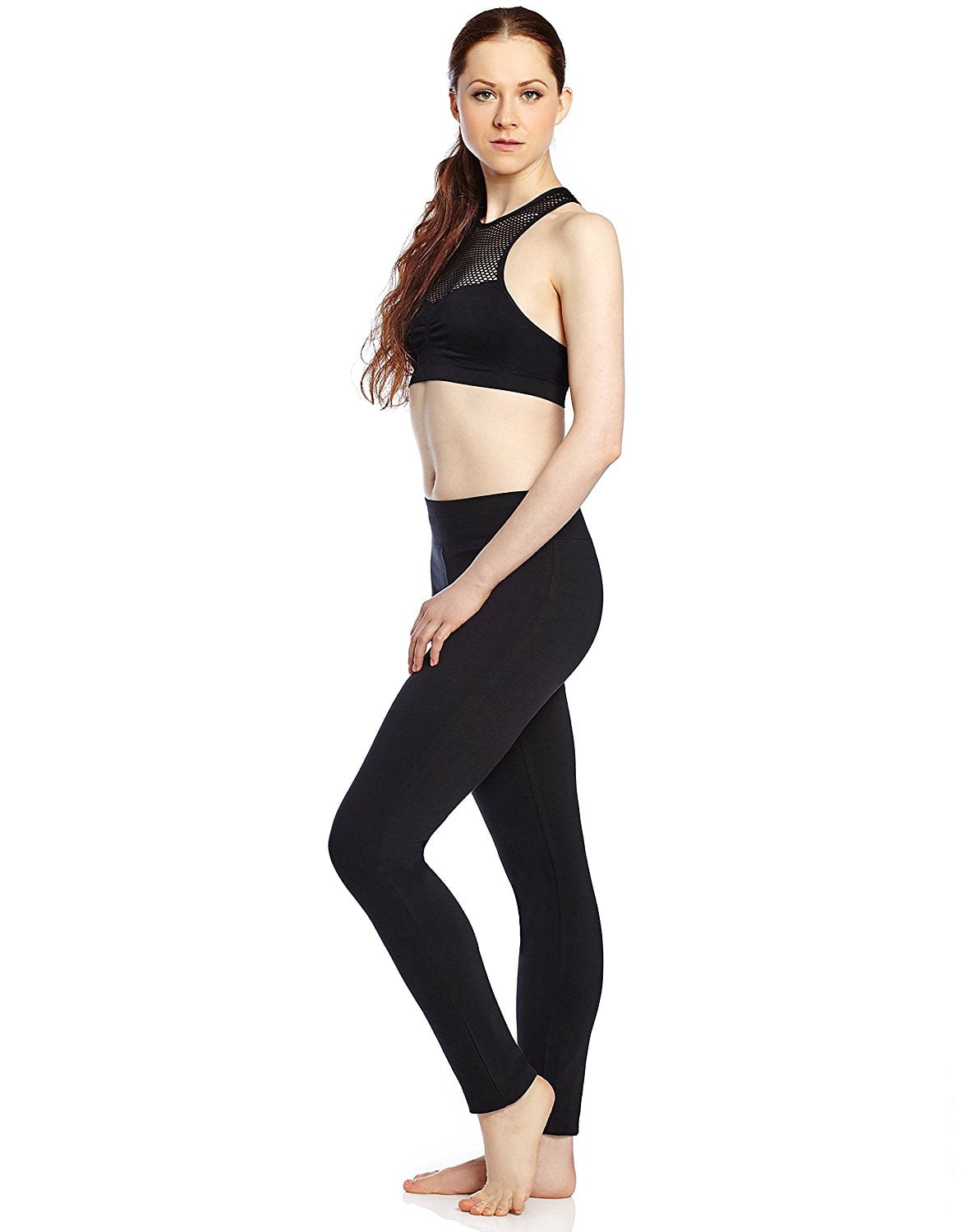 Size XSmall-XLarge Leveret Womens Pants Cotton Yoga Capri Pants Workout Legging