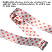Uxcell 262ftx0.9 Repellent Ribbon Keep Away Bird Reflective Scare Tape, Red