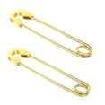 thumbnail image 3 of Pendientes de seguridad Pendientes punk hechos de material de acero inoxidable Pendientes colgantes dorado Jinwen Pendientes de alfiler de seguridad, 3 of 5