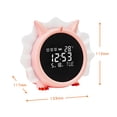 thumbnail image 2 of Niños Con Luz Led Temporizador Temperatura Fecha Kid Sleep Cute Dinosaur Despertador Monstrate HA043089-02, 2 of 6