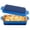Dark Blue, variant on Hawsaiy Rectangular Enamel Dutch Oven with Ergonomic Binaural Handles, Perfect for All Stovetops and Oven Cooking, Dark Blue