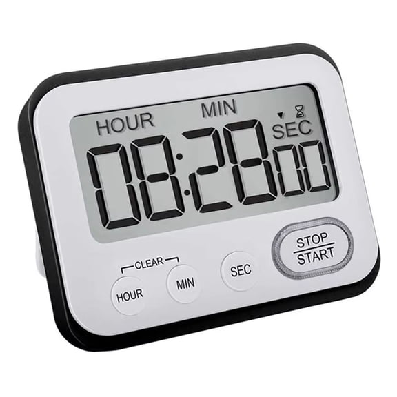 Large LCD Display Timer Count Up/Down Timer for Classroom Home Table Timer Cooking Digital Timer Stopwatch