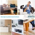 thumbnail image 5 of kurtrusly Sofa Scratching Guard PVC Pet Sofa Tape Removable Door Furniture Protector Sticker, 6.3cm x 10m, 5 of 5