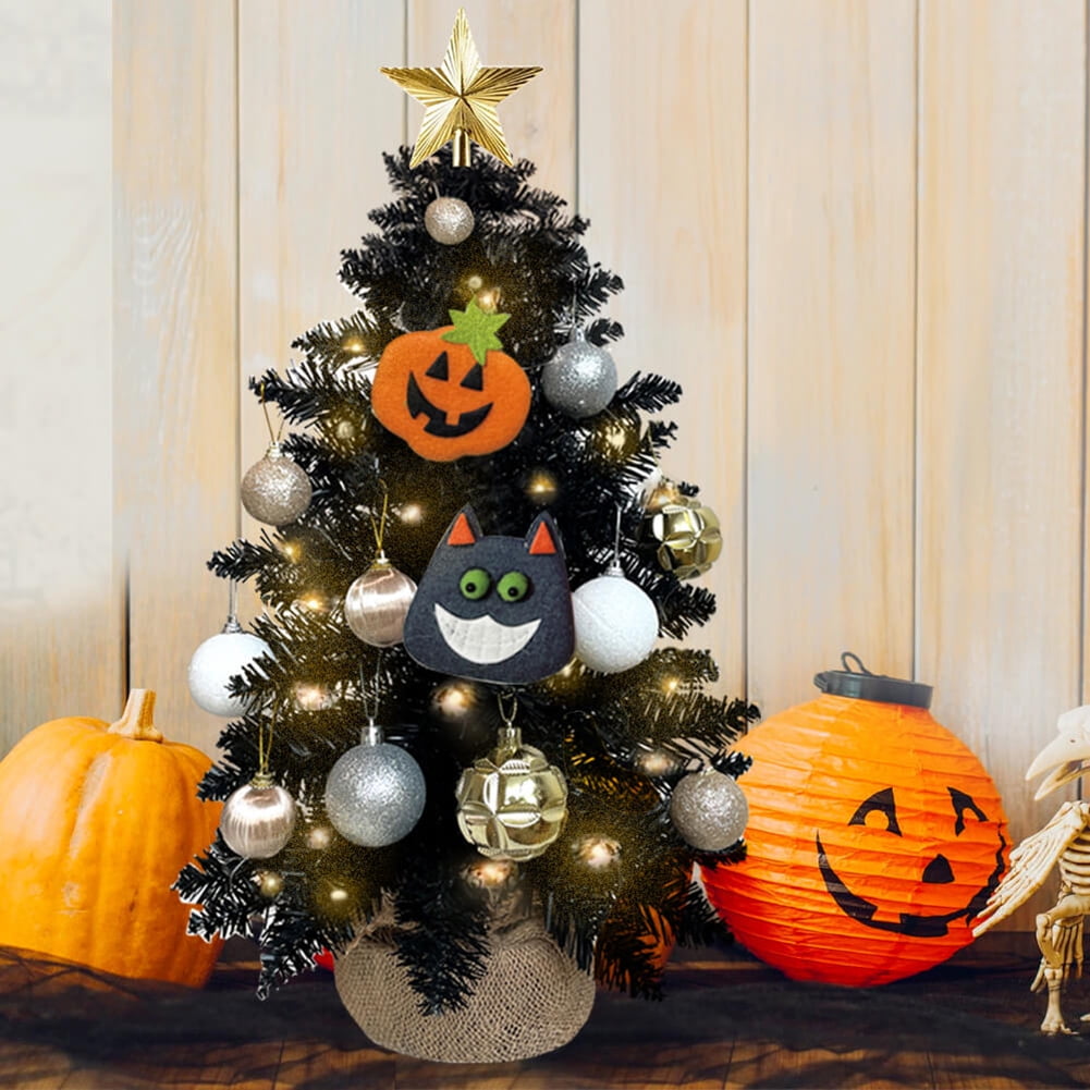 Kadyn Small Christmas Tree, 2ft Mini Christmas Tree, Artificial Small Desktop Xmas Tree with Tree Ornaments, for Christmas Thanksgiving Decorations-I Kadyn Small Christmas Tree, 2ft Mini Christmas Tree, Artificial Small Desktop Xmas Tree with Tree Ornaments, for Christmas Thanksgiving Decorations-I