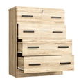 thumbnail image 2 of Woodpeckers Furniture and Mattress 4 Drawers Chest in Natural Oak Color, 2 of 2