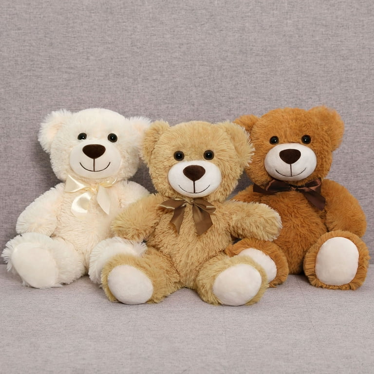 M’s BEARS モールベア　7cm Morismos 3 Pack Teddy Bear 13.8 inches Soft Plush Cuddly Stuffed