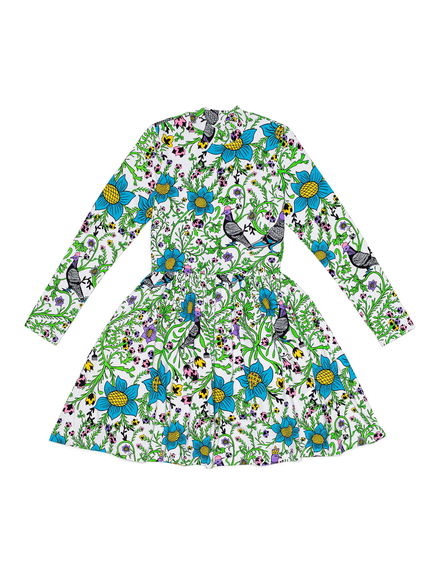 Roberto Lugo Women’s Pigeon Print Dress, Sizes S-2XL