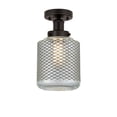 thumbnail image 3 of Innovations Lighting - Stanton - 1 Light Semi-Flush Mount In Industrial, 3 of 5