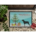 thumbnail image 3 of Carolines Treasures BB2984JMAT Rottweiler Merry Christmas Tree Indoor or Outdoor Mat, 24 x 36, 3 of 3