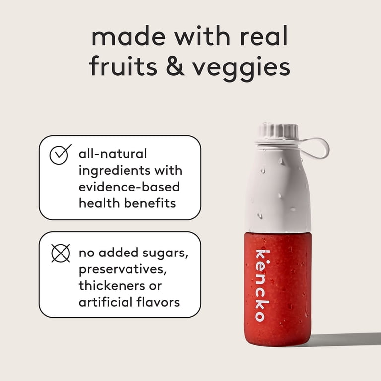 Kencko Instant Smoothie Starter Pack, Bottle + 1 Free Smoothie