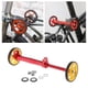thumbnail image 5 of Bicicleta plegable duradera, fácil de plegar, ruedas de transporte, varilla de extensión Oro rojo, 5 of 9