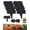 Deep Black, variant on 10/20/30/40PCS Landscape Edging Stone Border, Faux Stone Garden Edging Border for Flower Beds, Plastic Garden Retaining Fence, Flexible Interlocking Edging Stones, Weather Resistant Lawn Border Decor