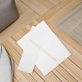 thumbnail image 4 of OUNONA 2 Set Folding Chairs Replacement Canvas Swing Replacement Seat Natural Color For Adults, 4 of 8