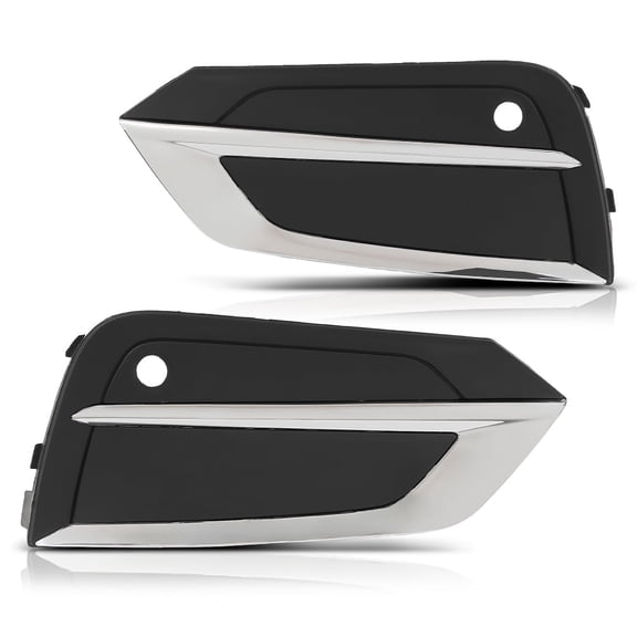 Front Bumper Insert Fog Light Cover Left Right Fit For 2018-2021 Volvo XC60