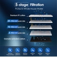 thumbnail image 3 of Whole House Water Filter Waterdrop FXHTC AP810 10 x 4.5, 3 of 9