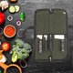 thumbnail image 5 of Kitchen Knife Pouch Empty Knife Case Knife Holder Knife Bag for Work Camping Hiking Picnic (Bag without Knives) Green, 5 of 5