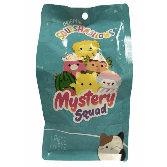 Squishmallows™ Mystery Squad 5-Inch Food Animal Plush Blind Bag – Collectible Surprise Stuffed Toy