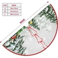thumbnail image 5 of St Patrick''s Day Tree Skirt Xmas Tree Mat Halloween Christmas Tree Ornaments Decorations Holiday Party Indoor Outdoor 30" 8, 5 of 6