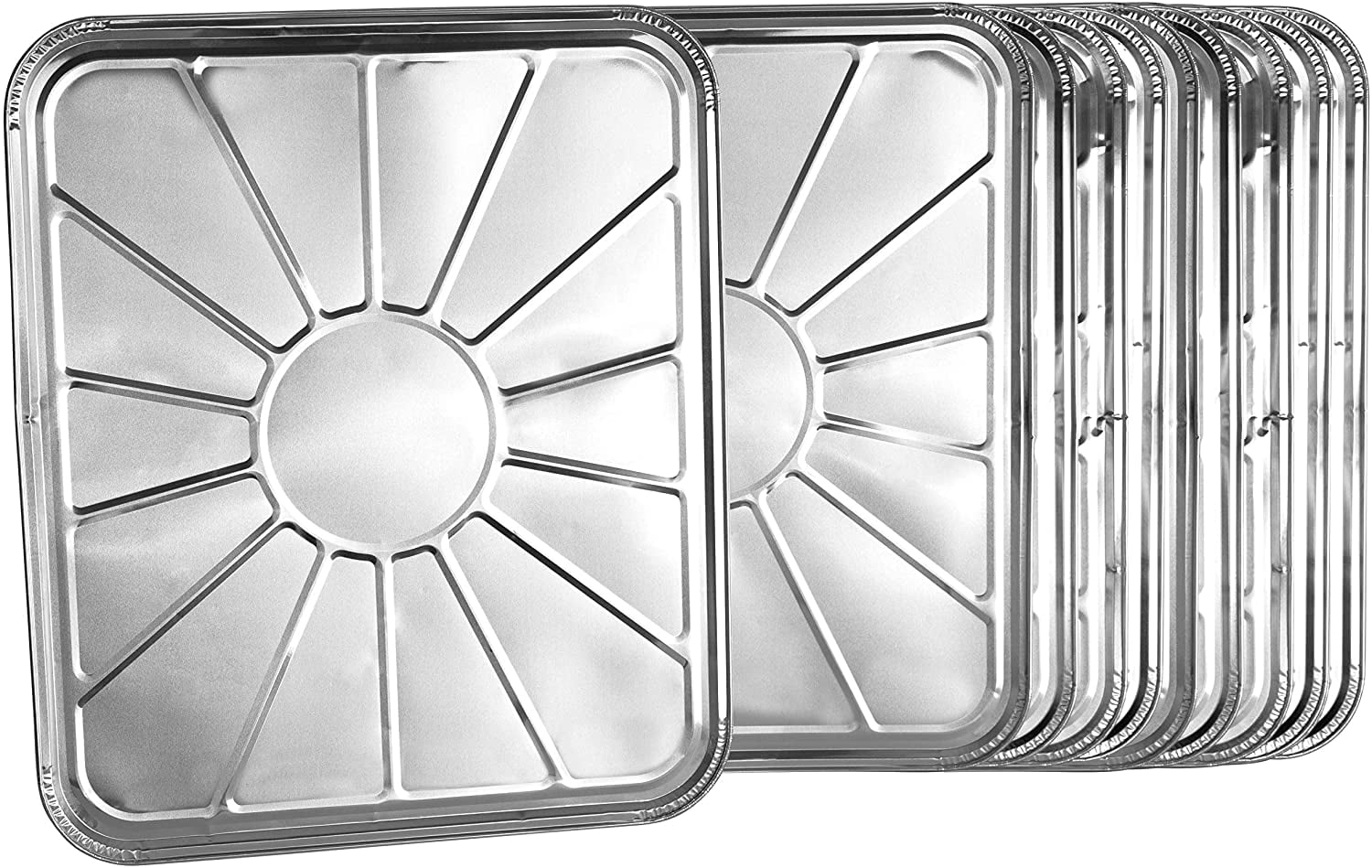 Stock Your Home Disposable Foil Oven Liners (10 Pack) Aluminum Foil Oven  Liners for Bottom of Electric Oven & Gas Oven, Reusable Oven Drip Pan Tray  for Cooking and Baking, Disposable Baking Mats: Home & Kitchen 