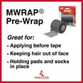 thumbnail image 5 of Mueller MWrap Prewrap, Single Roll, Black, 5 of 6