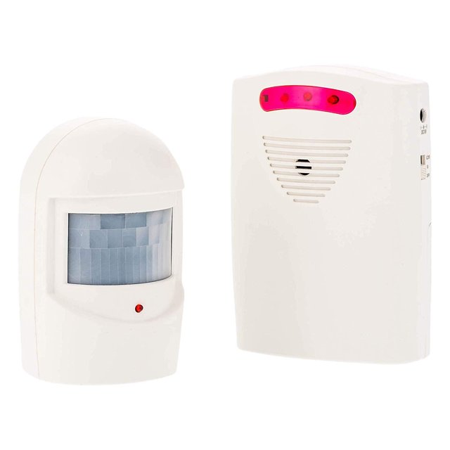 Wireless Outdoor Detector Alarm Range 120 m Waterproof IP44 1 Motion Detector Alarm