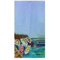 thumbnail image 1 of Betsydrake BT1142 Six Bateaux à Rames Serviette de Plage, 1 of 1