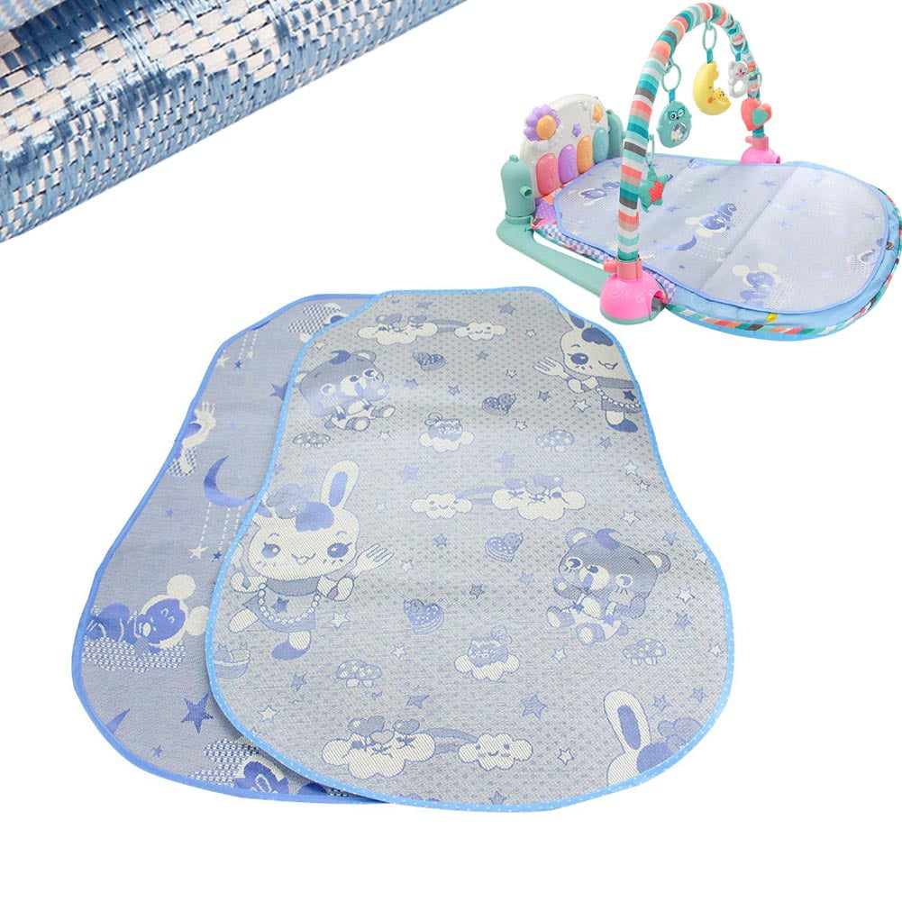 baby toddleer infant newborn kids floor air mesh mat Gio ice mat Ice blue 