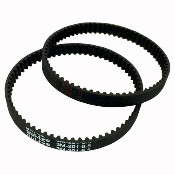 2-Pack Geared Drive Belt Designed to Fit Hoover Wind Tunnel Air Part# 562535001