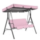 thumbnail image 4 of Juego de toldo y funda para columpio de exterior, impermeable, con protección UV para muebles de patio, protección contra la intemperie, fundas para columpios Aestivo | Rosa | AESTIVO, 4 of 7