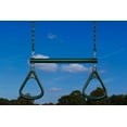 thumbnail image 4 of Creative Cedar Designs Ultimate Trapeze Bar w/ Triangle Rings- Green, 4 of 7