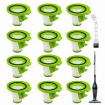 Guerkuk 12-Pack Replacement for HEPA Filters for IonVac 8200 Vacuum Cleaner