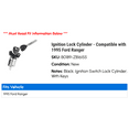 thumbnail image 2 of Ignition Lock Cylinder - Compatible with 1995 Ford Ranger, 2 of 2