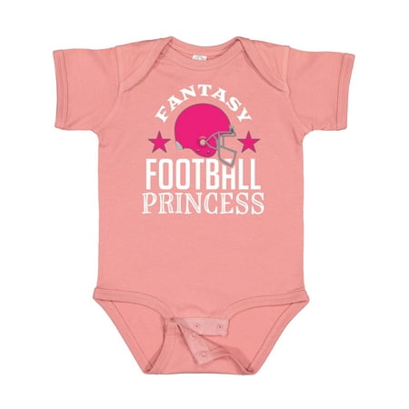 

Inktastic Fantasy Football Princess Sports Girls Baby Bodysuit