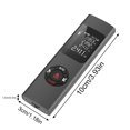 thumbnail image 2 of Measure 131 Pieds/40m/in/ft Distance Mètre Portable Haute Précision et Rétroéclairage Affichage LCD Mesure Distance Zone et Volume Rechargeable, 2 of 8