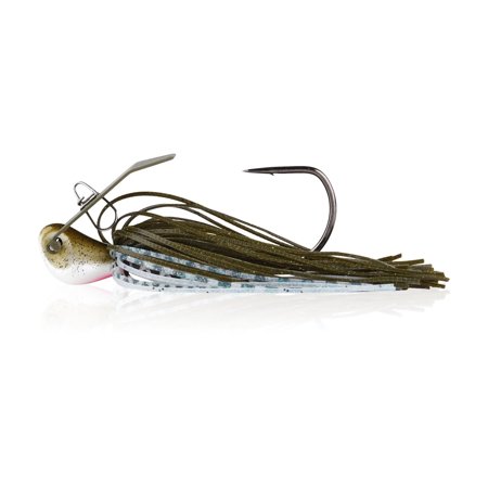 UPC: 0028632314012 | Berkley 1570422 Slobbernocker Green Pumpkin Shad 3/8oz Jig Fishing Lure