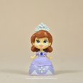 thumbnail image 1 of Disney-figura de acción de la Primera Princesa Sofia para niños, Mini muñeca de colección, modelo de juguete, regalo, versión Q, 4-12,5 cm Gong Bohan LED, 1 of 2