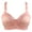 orange, variant on Best Bras for Women Fashion Printed Bra Wire Free Underwear One-Piece Bra Everyday Underwear Polyester Push Up Bras for Women