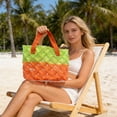 thumbnail image 4 of Inflatable Beach Bag Waterproof PVC Tote, Sandproof Handbag for Swimming and Pool, Portable Travel Shoulder Bag for Vacation Essentials, Clear Summer Storage Bag for Beach Trip, 4 of 5