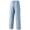 Blue, variant on Girls Wide Leg Pants Flowy Palazzo Pants for Girls Kids Linen Trousers Brick Red Loose Fit Spring Summer Casual Beach Travel 6-7 Years
