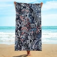 thumbnail image 4 of Fiudx Toalla de Playa de Microfibra, Ligera y Resistente a La Arena, de Secado Rápido, Ideal para Viajes, Piscina o Playa, Compacta y Portátil, Tamaño 76 X 152 Cm, Multiusos., 4 of 7