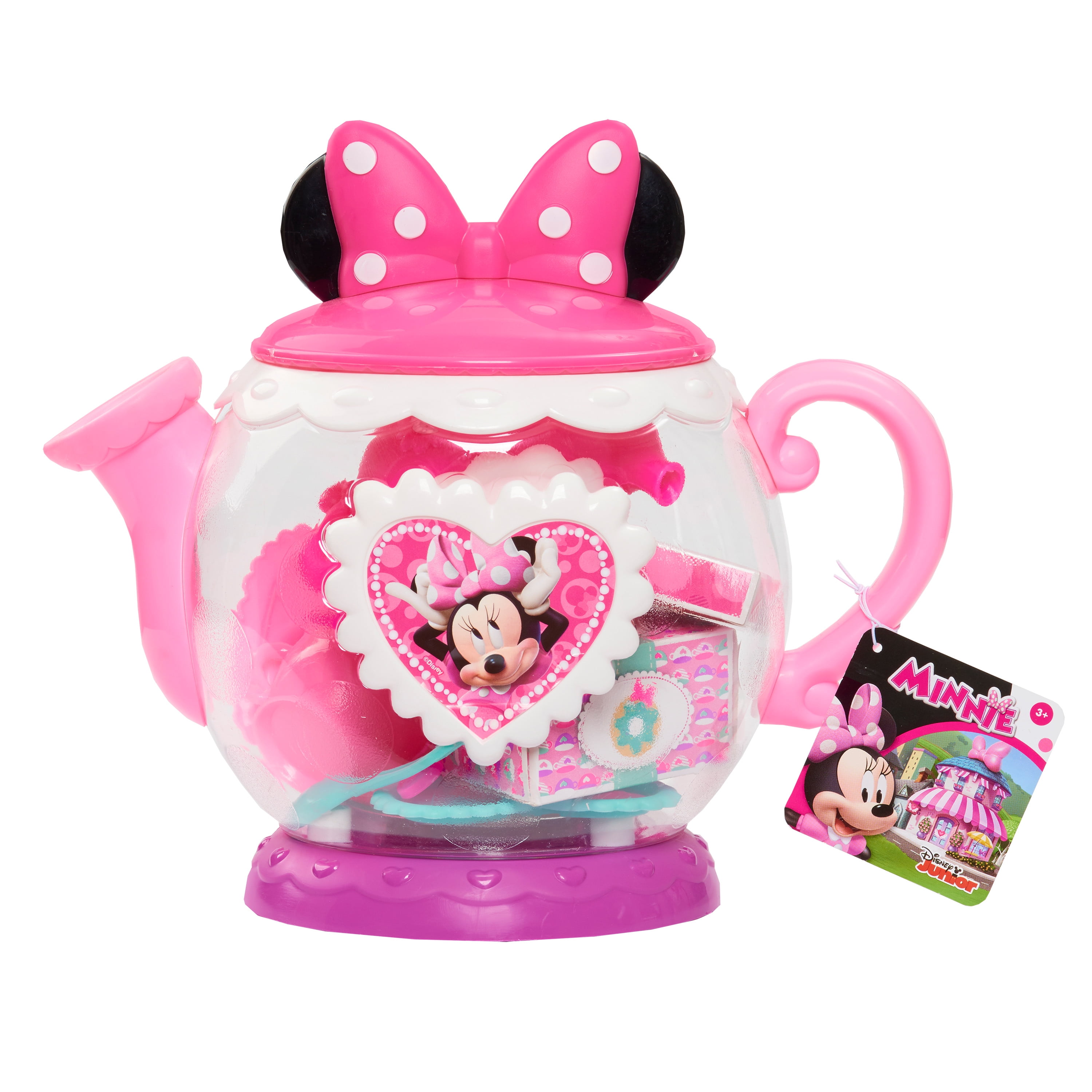 minnie mouse teapot playset