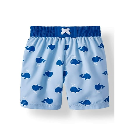 Wonder Nation Swim Trunks (Baby Boys) (Best Boy Shorts Swimwear)