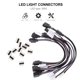 thumbnail image 2 of Conector de tira LED de 10 piezas Conector LED LED LED sin soldador Conector LED LED de 4 pines, 2 of 5