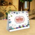 thumbnail image 4 of Small Desk Calendar 2026-2027, 18 Months Desktop Calendar, Jan 2026 - Jun 2027, Standing Flip Desk Calendars for Home, Office and School (E), 4 of 6